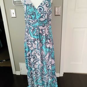 Lilly Pulitzer NWOT Sloane maxi dress size L